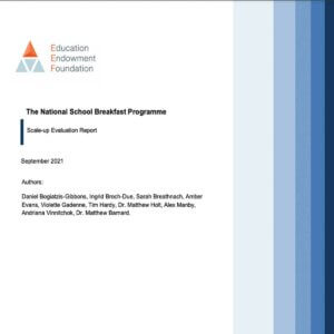 National school breakfast 2021