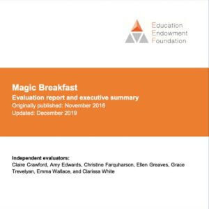Magic breakfast report 2019