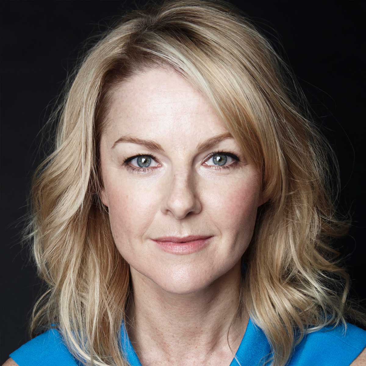 A headshot of Sarah Hadland