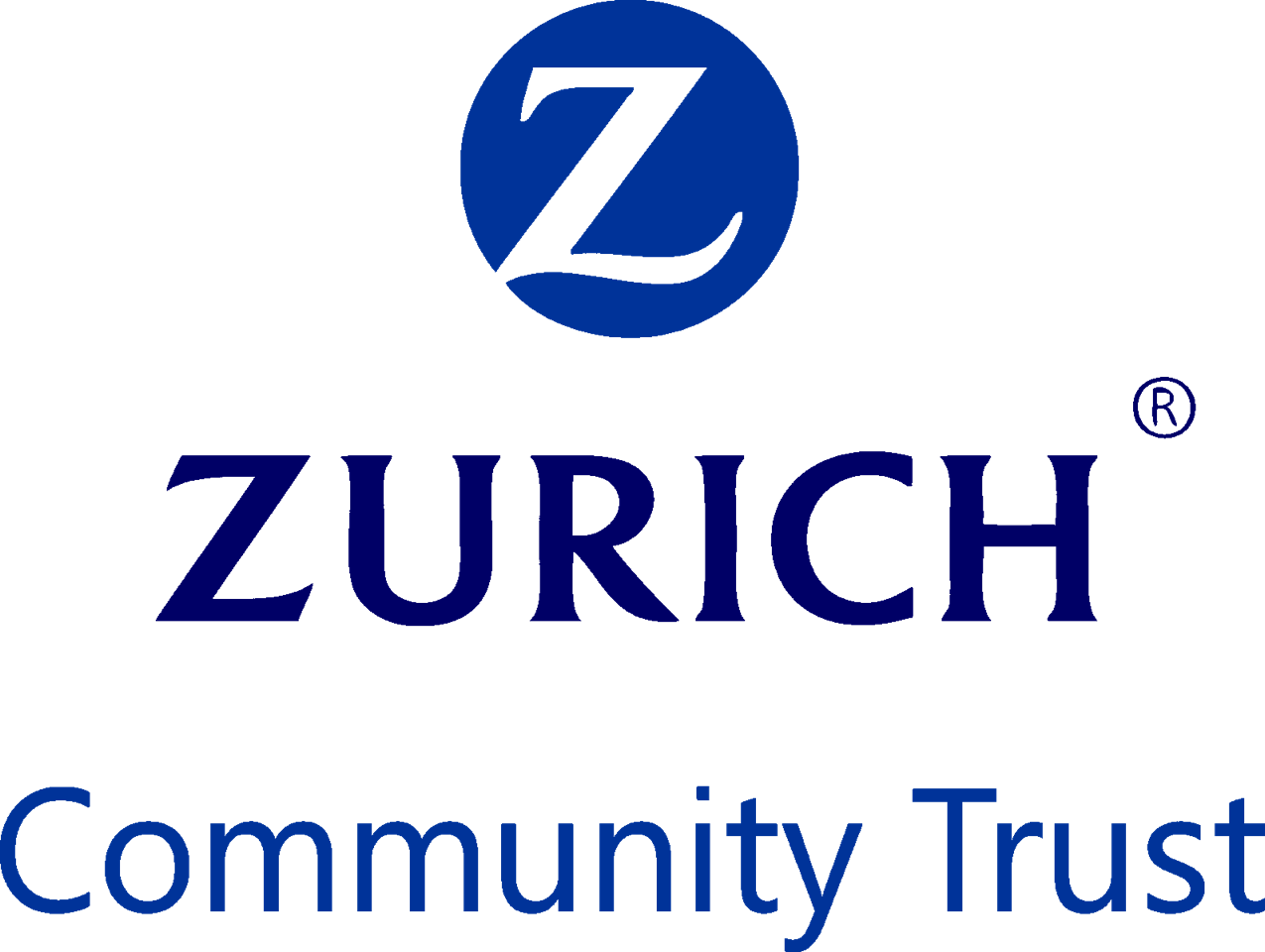 A png logo of Zurich Community Trust with transparent background