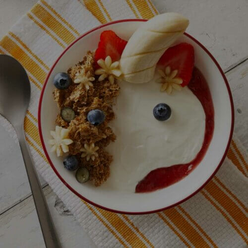 Unicorn breakfast recipe