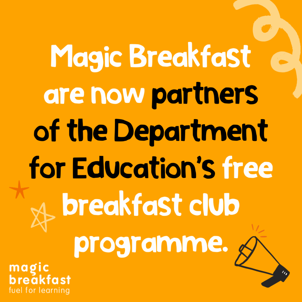 Recmagic Breakfast We are now partners of the Department for Education’s free breakfast ...