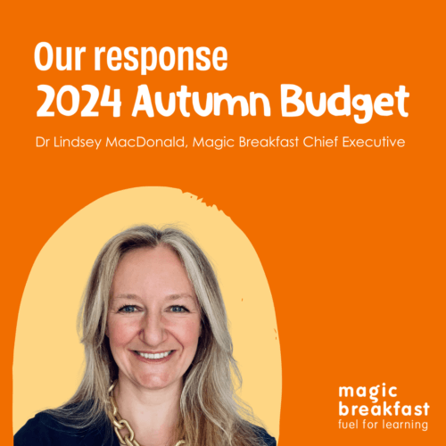 An image of CEO Lindsey MacDonald, with the caption: Our response 2024 Autumn Budget