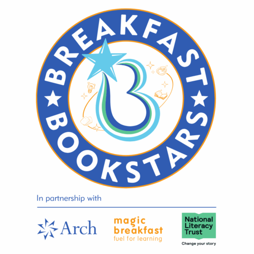 Image showing Breakfast Bookstars programme logo.