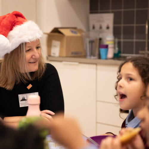 Image of Magic Breakfast CEO at a Magic Makers event.