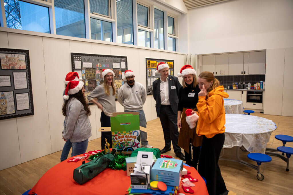 Image of Magic Breakfast staff and partner volunteers at a Magic Makers event.