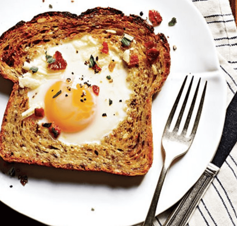 Eggs and beans on toast recipe