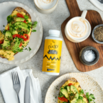 Vegan egg avocado on toast